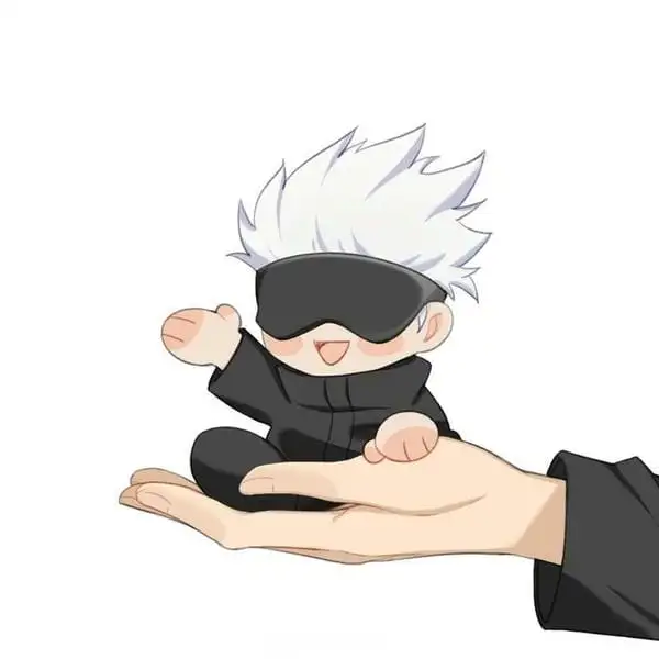 hình gojo satoru cute chibi 