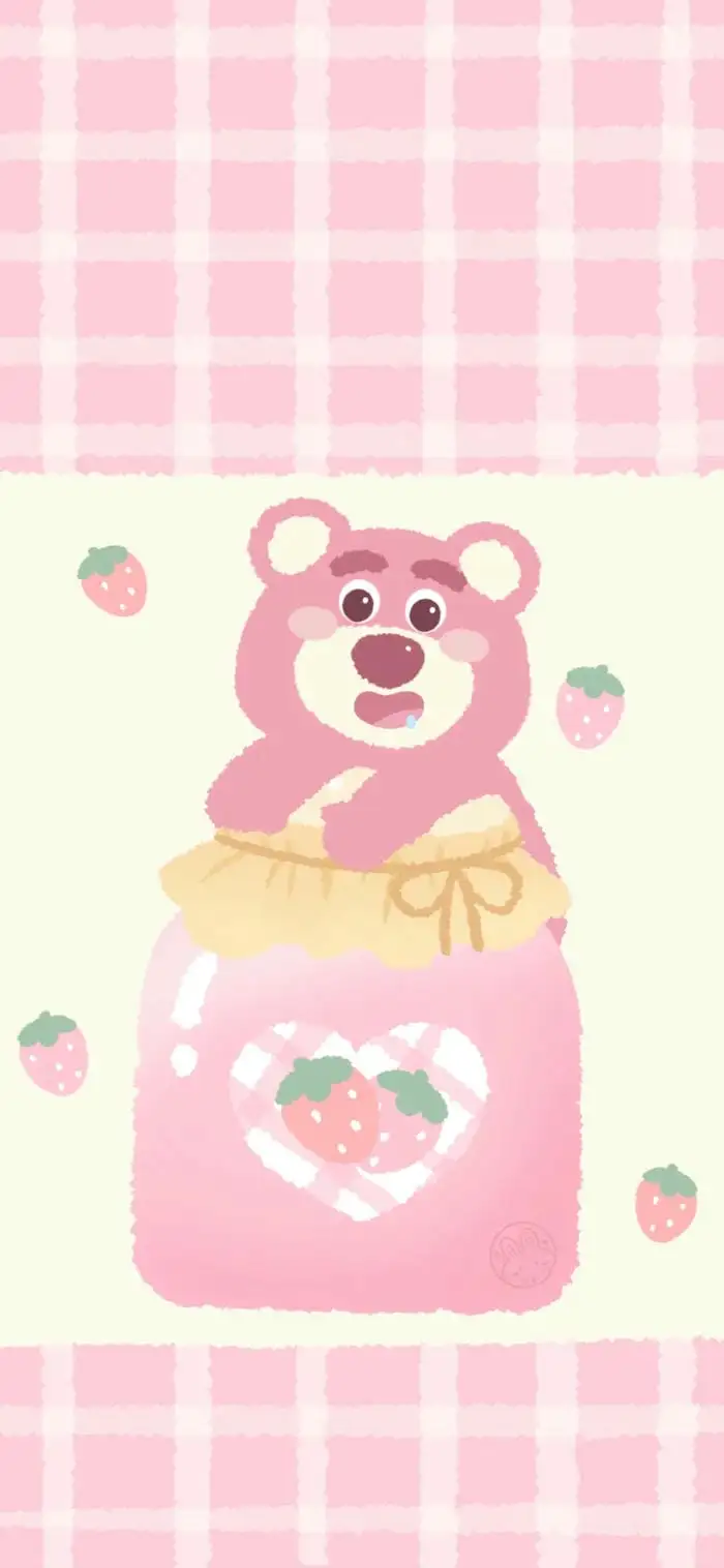 cute hình nền điện thoại gấu lotso