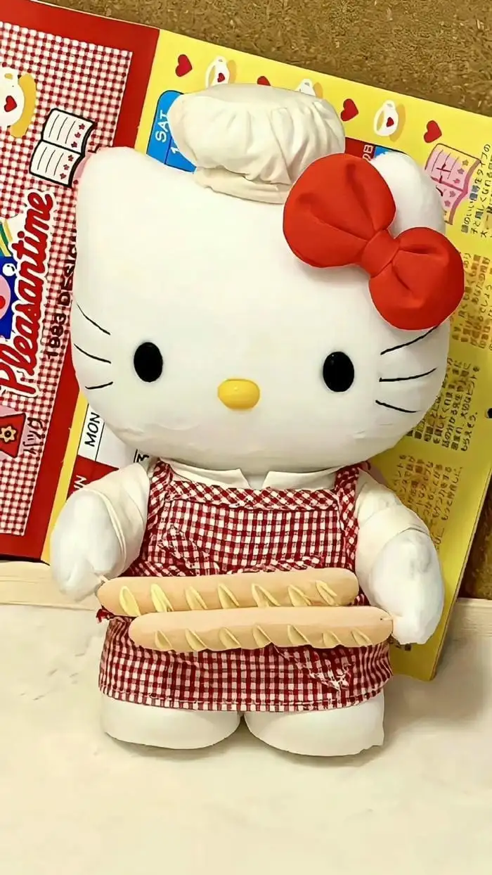 hình nền hello kitty bê bánh mì dễ thương