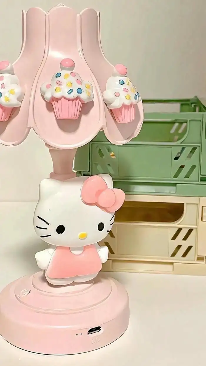 hình nền điện thoại đèn hello kitty cute