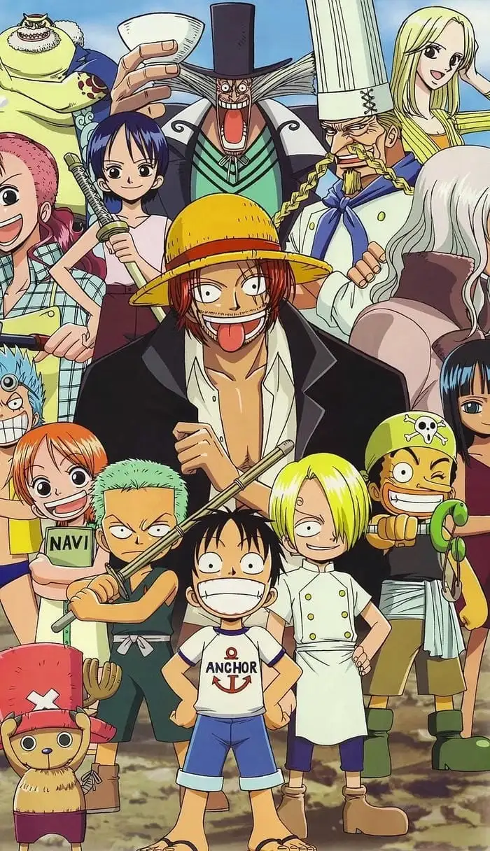 hình nền luffy và các nhân vật 4k cho điện thoại 