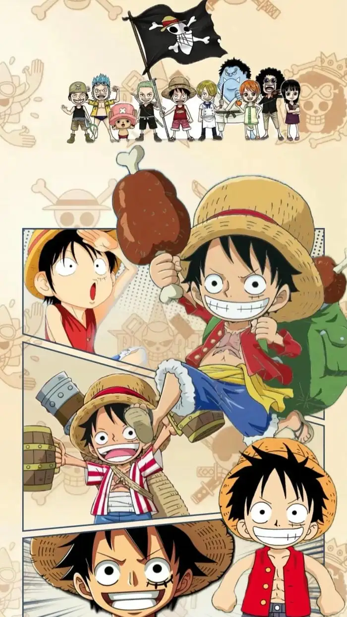 ảnh nền điện thoại luffy trong chuyện