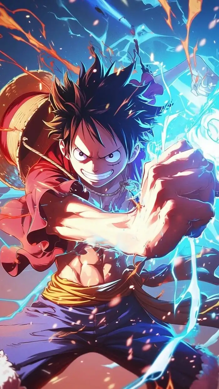 hình nền điện thoại luffy tức giận ngầu