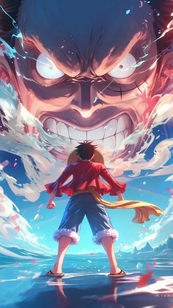 hình nền điện thoại luffy chiến đấu