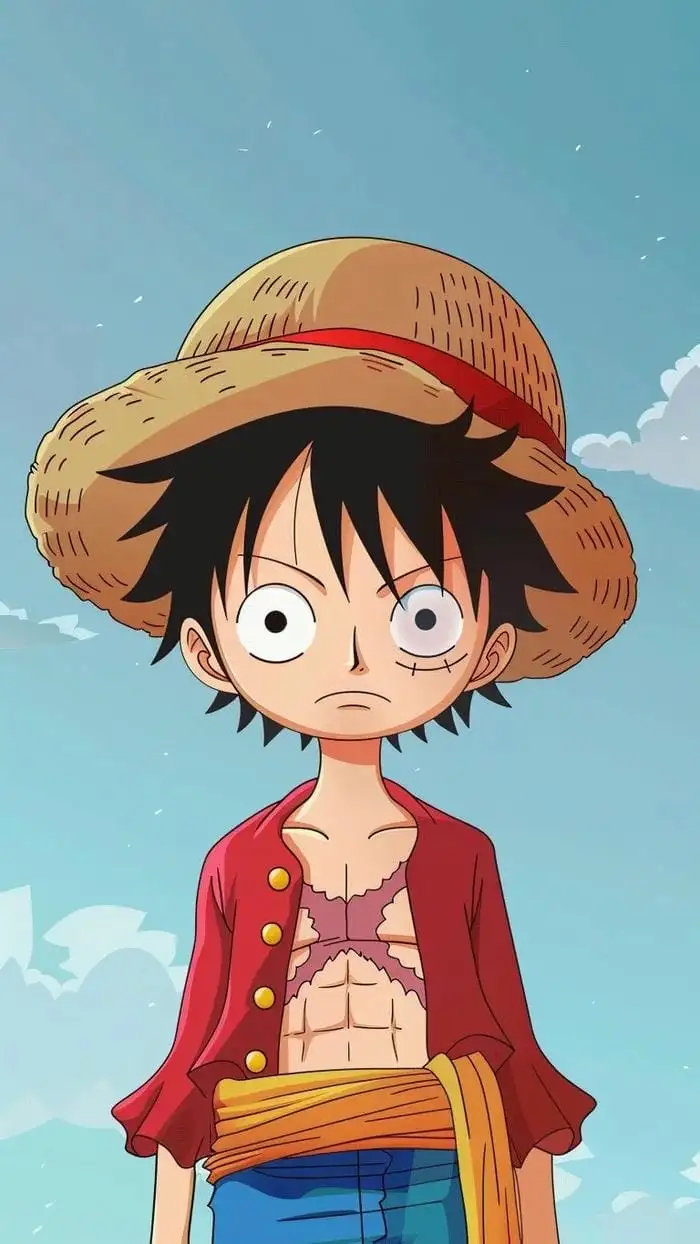 hình nền luffy buồn 4k cho điện thoại