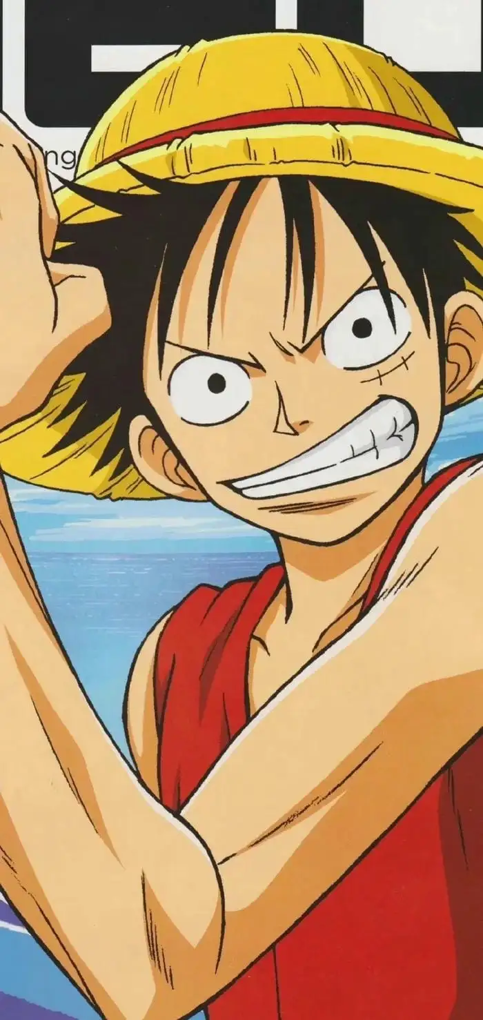 hình nền điện thoại luffy gear 5 trợn mắt