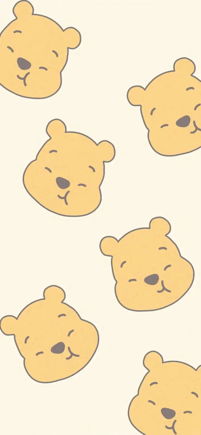 hình nền đầu gấu pooh 