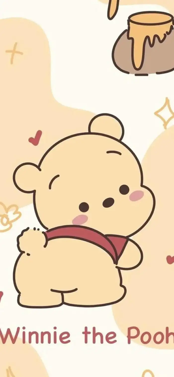 hình nền gấu pooh chổng mông