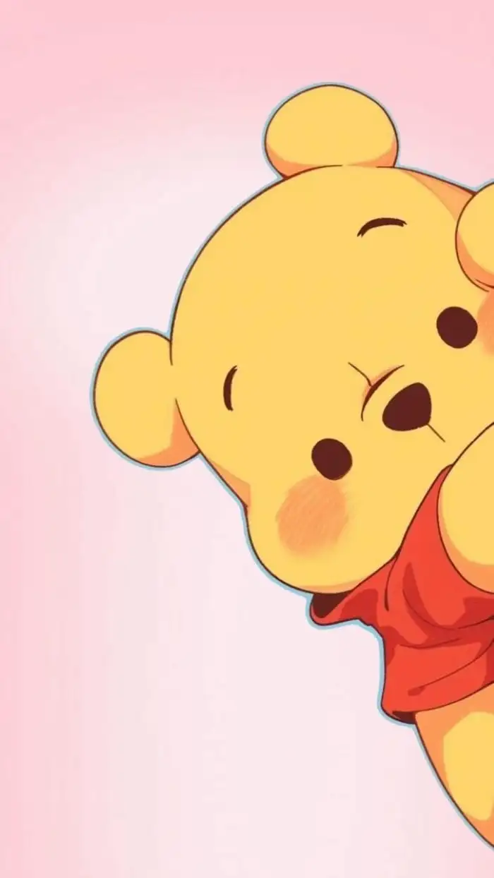 hình nền gấu pooh mập cute