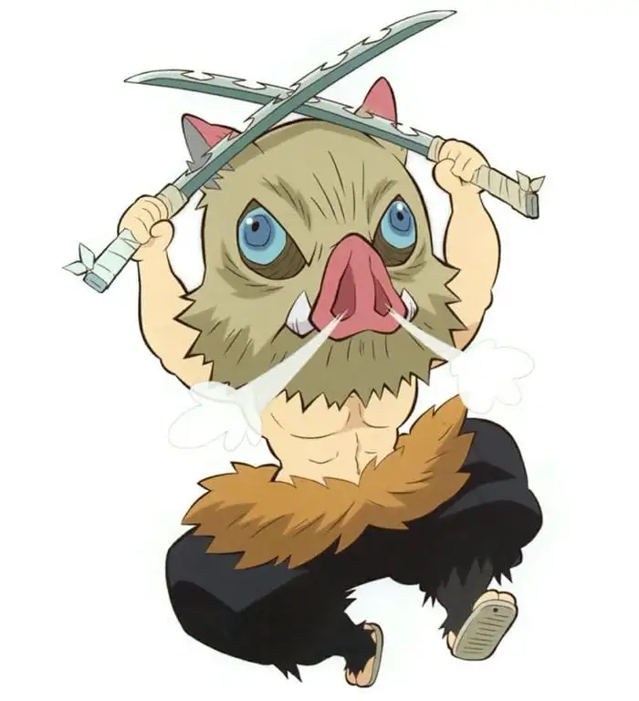 hình inosuke chibi