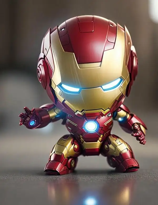 chibi iron man mô hình