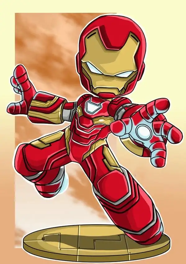 chibi iron man