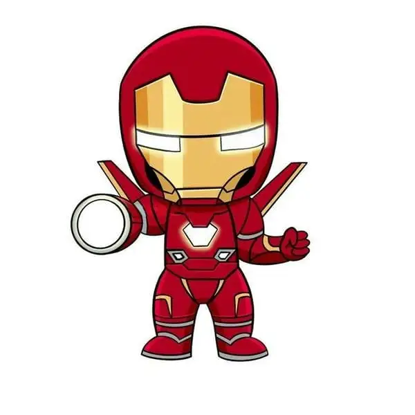 iron man chibi cute bắn