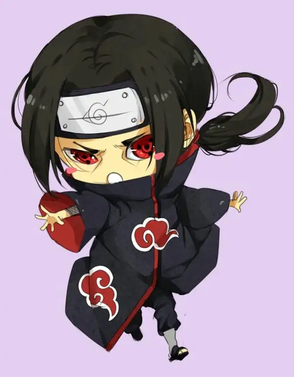 itachi chibi tức giận