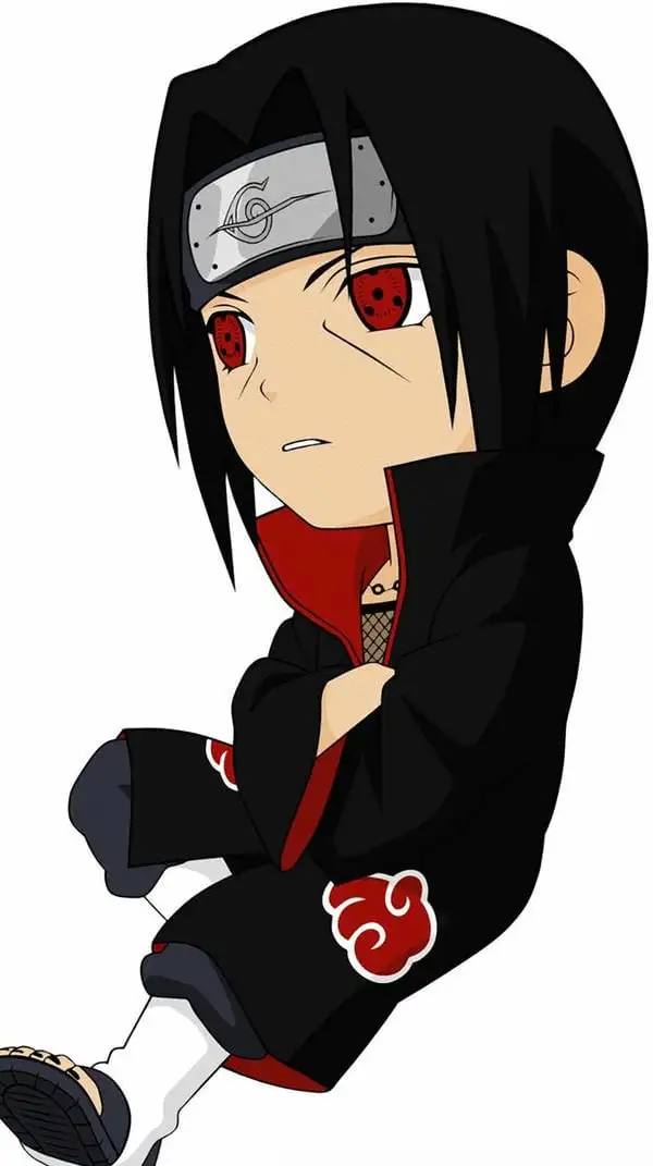 hình nền đt uchiha itachi chibi