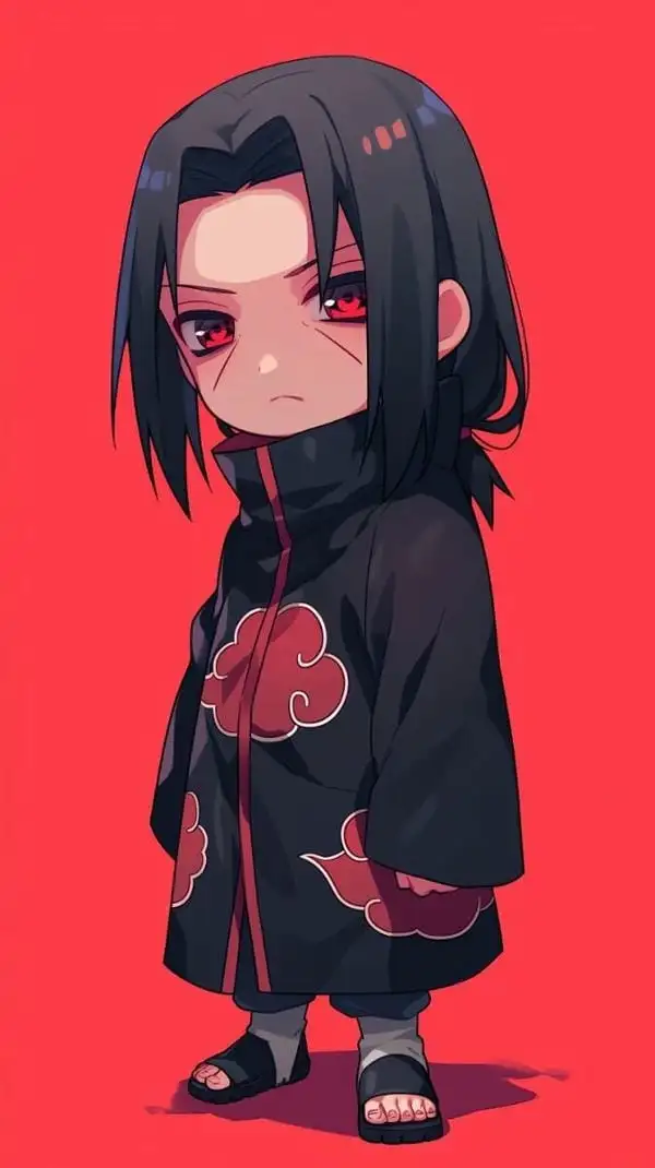 uchiha itachi chibi thờ thẫn