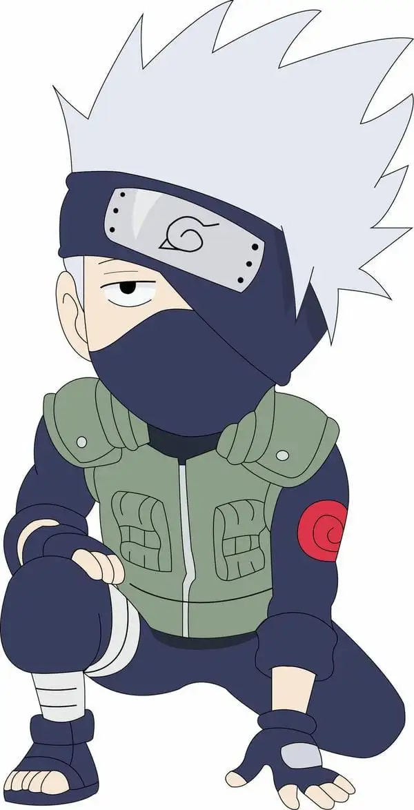 hình nền kakashi chibi