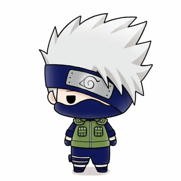 chibi kakashi đáng yêu