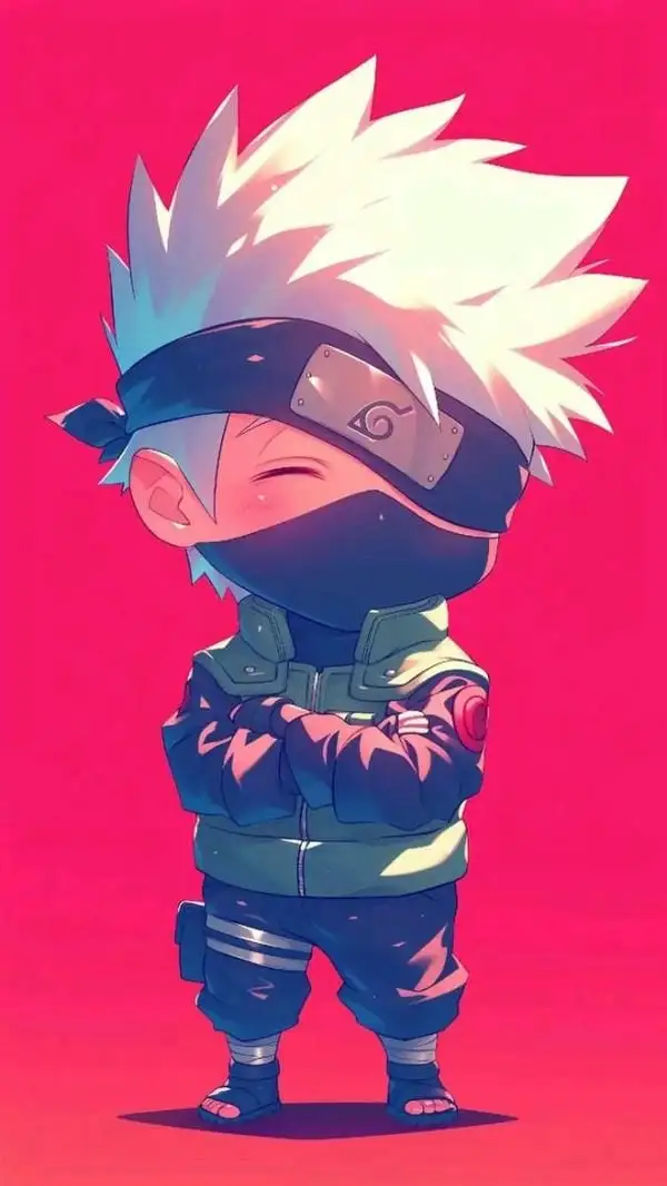 kakashi hatake chibi vui vẻ