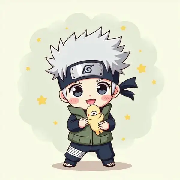 kakashi hatake chibi dễ thương