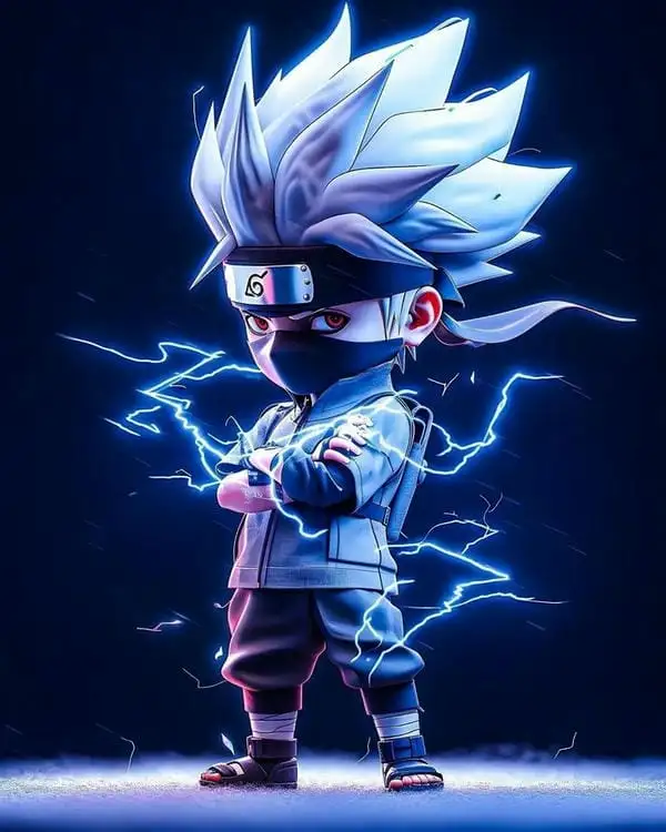 kakashi chibi sấm sét