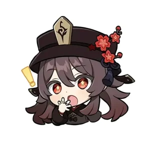 hutao chibi bất ngờ png