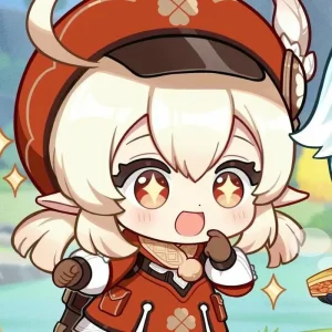 genshin impact klee bất ngờ chibi