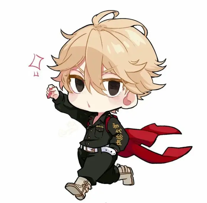 ảnh mikey chibi chạy