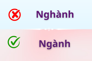 ngành hay nghành