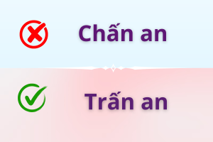 Trấn an hay chấn an