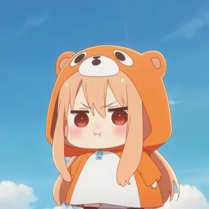 ảnh umaru cute tức giận