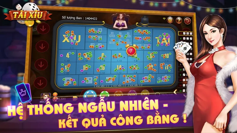 Giao diện tài xỉu online uy tín với 3 viên xúc xắc sống động