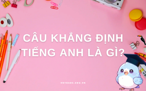Câu khẳng định tiếng Anh là gì