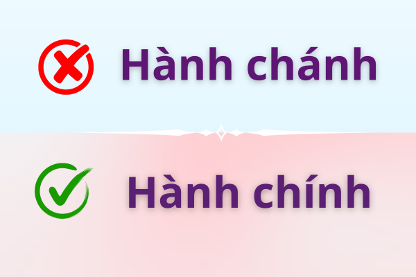 Hành chính hay hành chánh