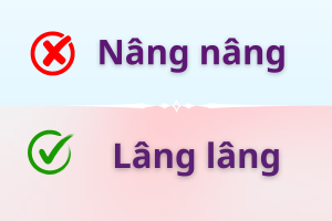 Lâng lâng hay Nâng nâng