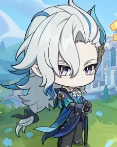 neuvillette chibi dũng mãnh