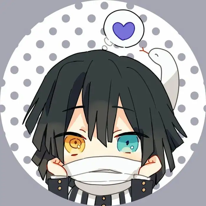 obanai thả tim chibi