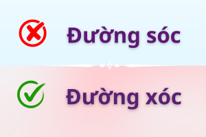 Đường sóc hay đường xóc