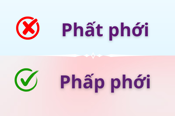 Phấp phới hay phất phới