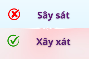 Xây xát hay sây sát