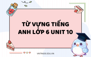 Từ vựng tiếng Anh lớp 6 unit 10