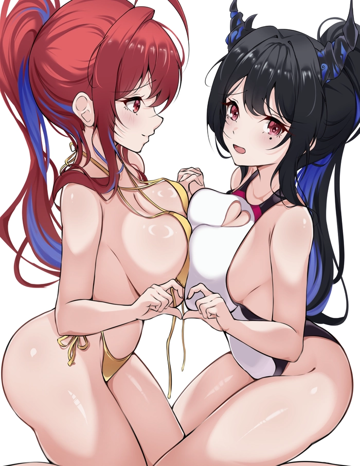 anime bách hợp vú bự