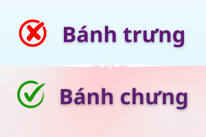 Bánh chưng hay bánh trưng