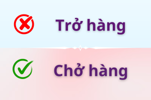 Chở hàng hay trở hàng