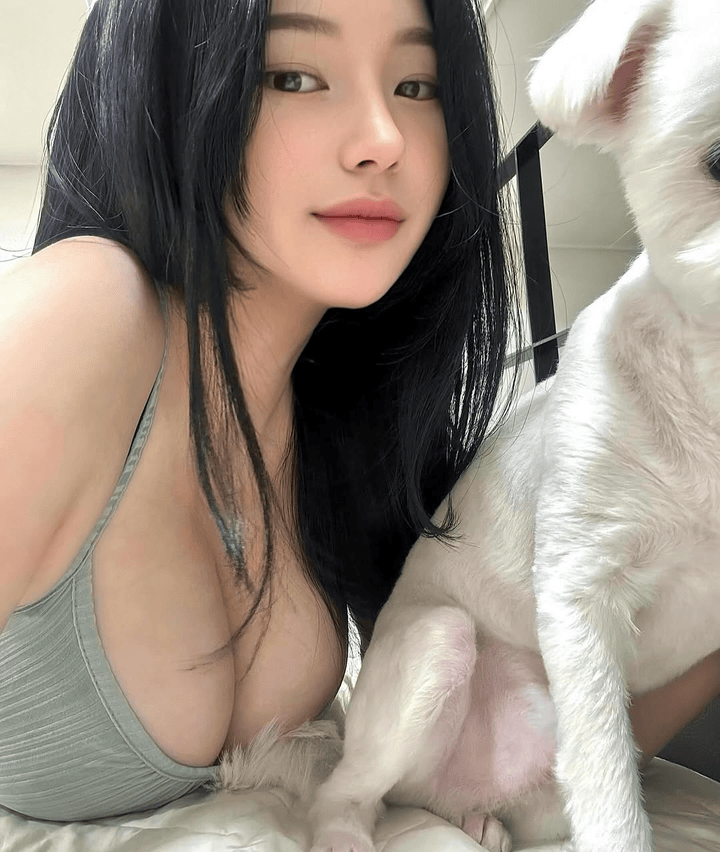 girl vú bự thích mèo