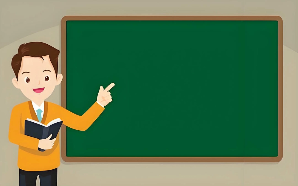 hình nền powerpoint bảng xanh có vân kẻ 