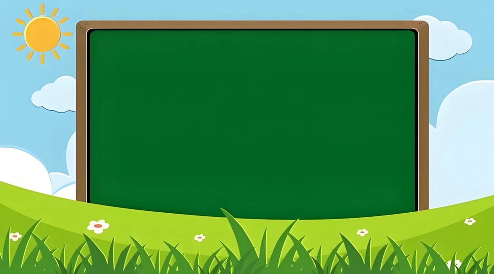 nền powerpoint bảng xanh đẹp mắt 
