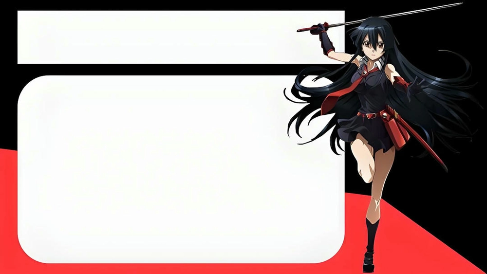 slide trình chiếu powerpoint với nền anime đẹp 