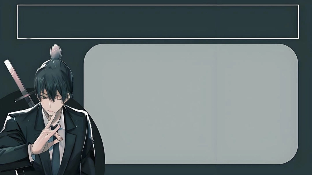 slide powerpoint chủ đề anime ngầu 