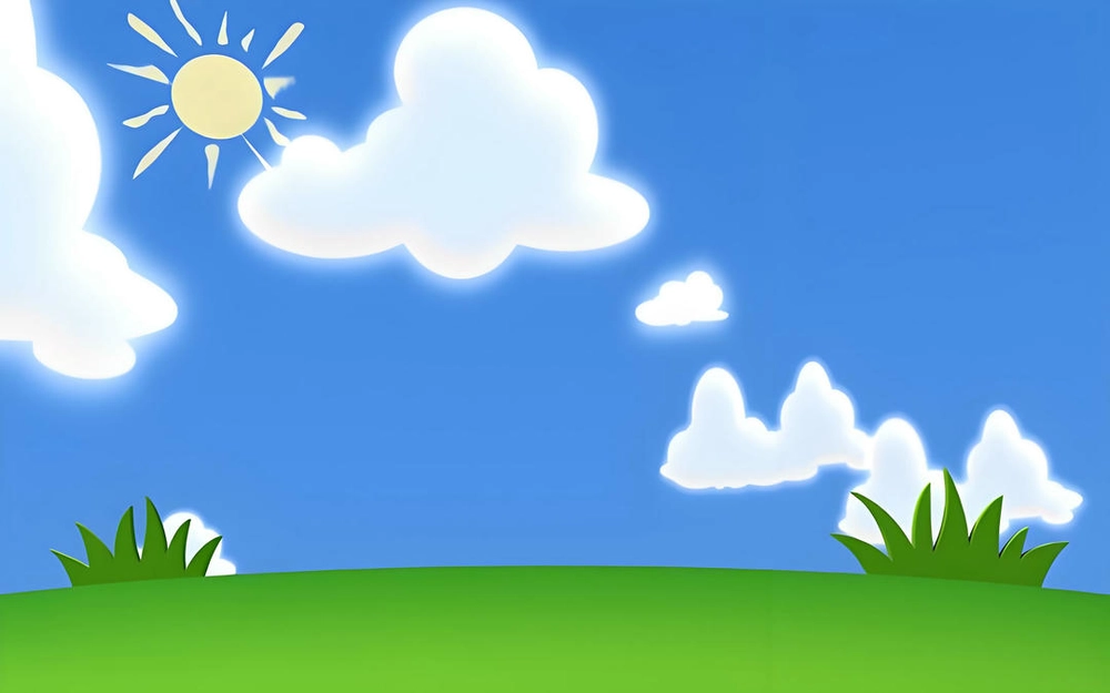 background pp cảnh trời xanh thơ mộng 